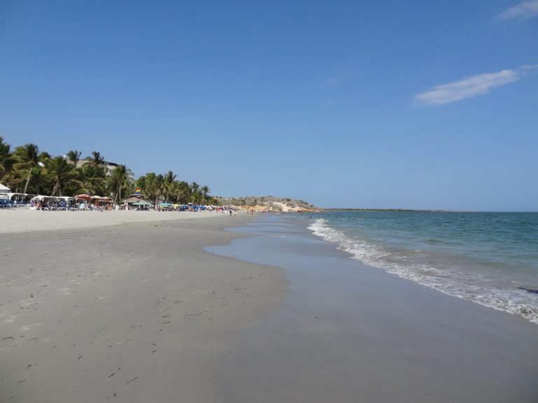 La plage d'El Yaque